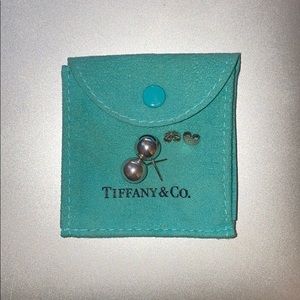 Authentic Tiffany & Co. Bead Ball Stud Earrings
